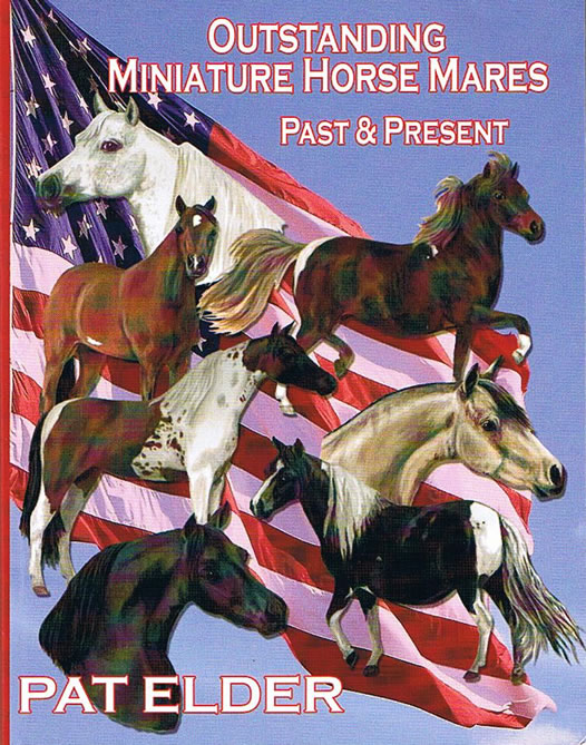 Couverture du livre de Pat Edler, The outstanding Miniature Horse Mares